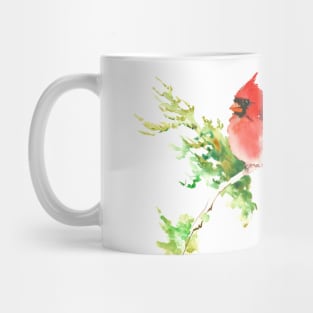 Cardinal Bird Mug